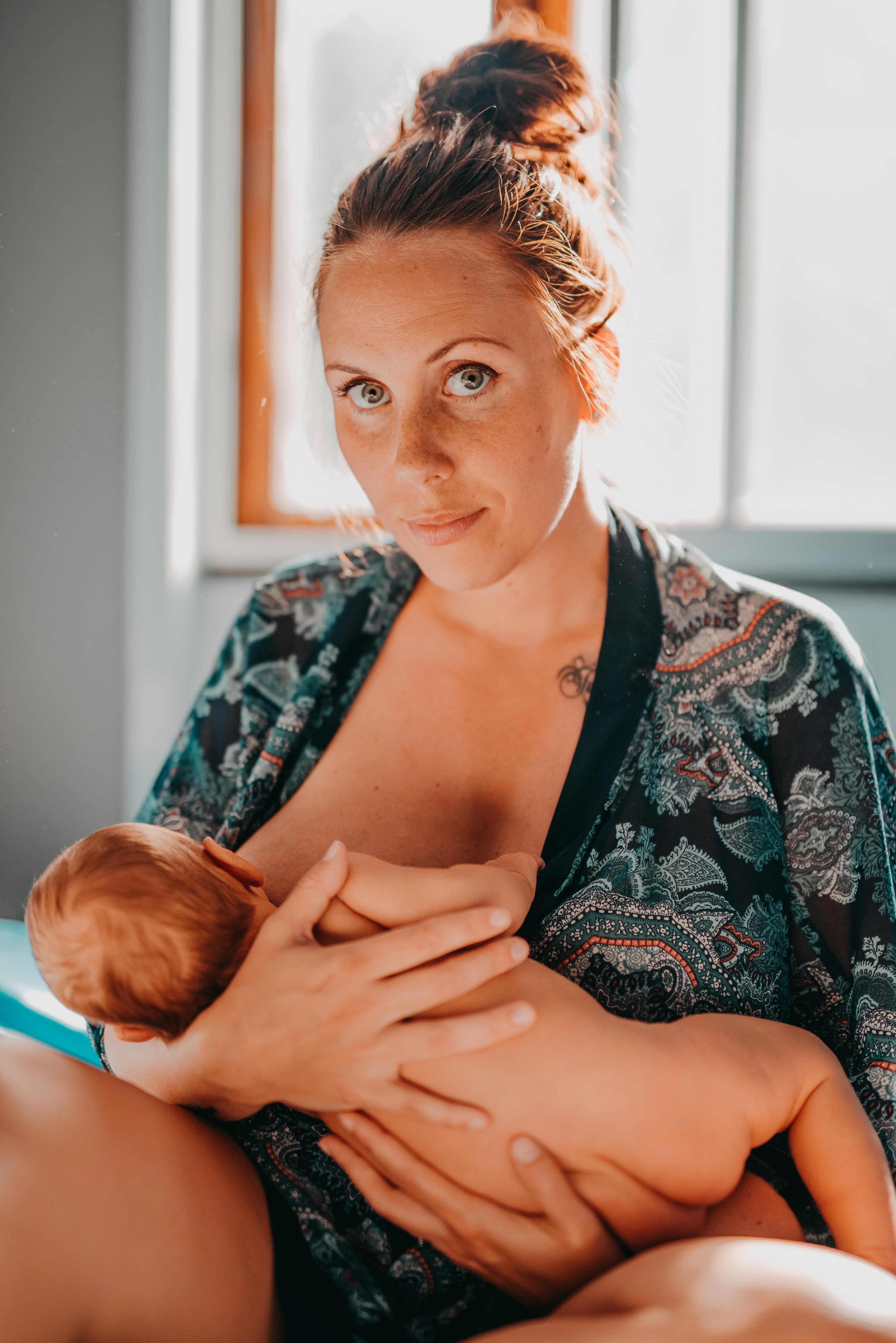 Mother and baby